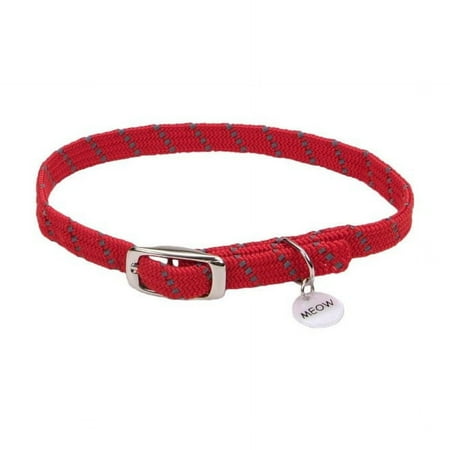 Coastal Pet ElastaCat Reflective Safety Stretch Collar with Charm