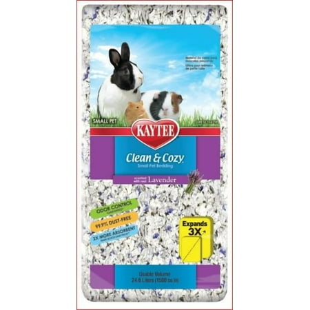 Kaytee Clean & Cozy Lavender Small Pet Bedding - 500 Cubic Inch, 24.6L