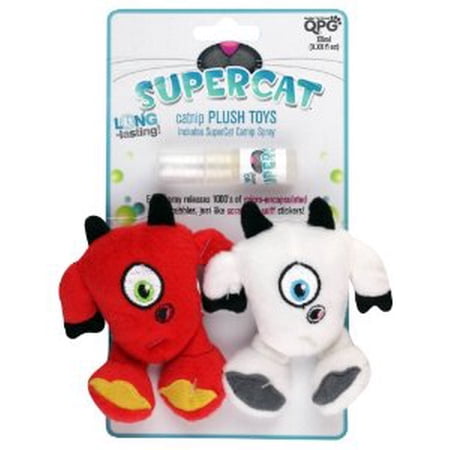 SuperCat Plush Yetis with Catnip Spray