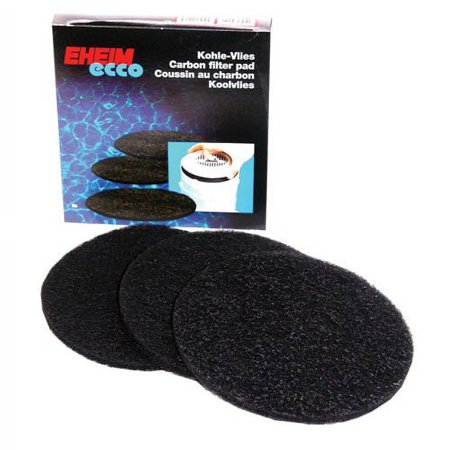 Eheim Ecco Canister Filter Carbon Pads - 3 Pack - Models 2232, 2234, 2236 & Ecco Pro 130/200/300