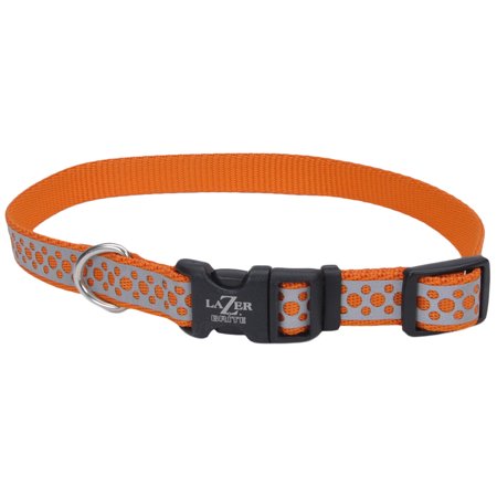 Lazer Brite Dog Collar, 12"-18" x 5/8"