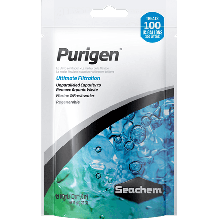 Seachem Purigen - Aquarium Filter Media - Removes Toxins - 100ml