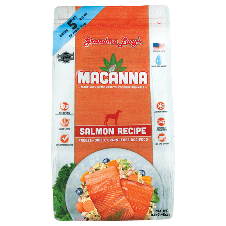 Grandma LucyâsÂ® Macannaâ¢ Freeze Dried Grain Free Sal...