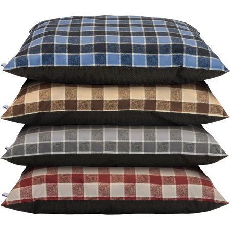 Dallas Mfg Company Cozy Pet Kennel Bed Plaid Assorted 27x...