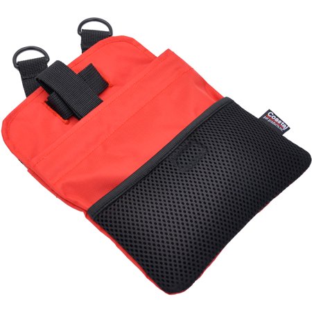 Coastal Multi-Function Treat Bag - Red, Dog Training Pouch
