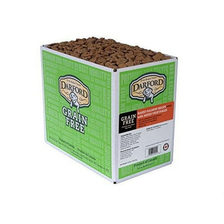 Darford Grain Free Baked Salmon & Veggie Mini Dog Treats, 15 lb