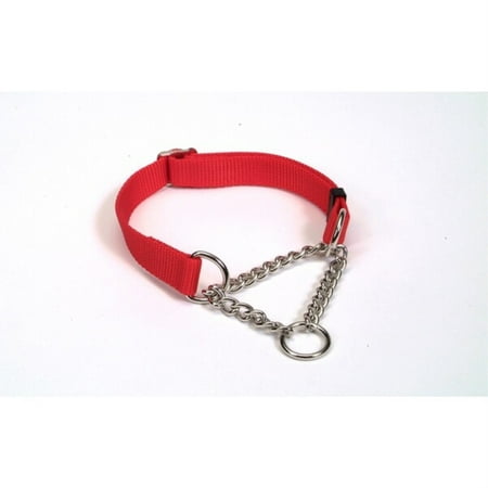 Check-Choke Adjustable Check Training Dog Collar Red 5/8 ...