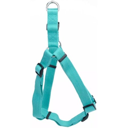 New Earth Soy Comfort Wrap Adjustable Dog Harness, Mint, 1" x 26"-38"