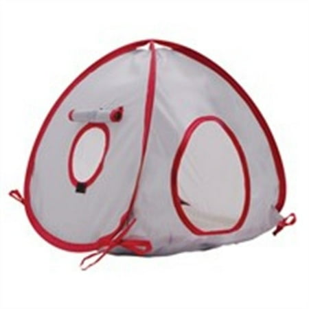 Living World Tent, Grey/Red, Medium