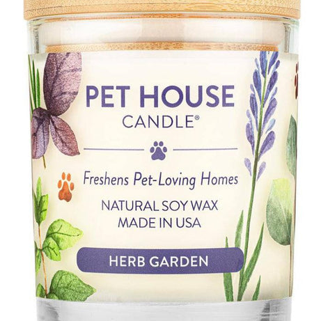 Pet House Candle - Herb Garden - 9 oz - Pet Odor Eliminating