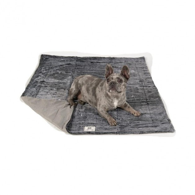 DGS Chill Kuzzi F.I.R. Pet Blanket - Grey - 40" x 50" - Far Infrared Technology for Calming & Wellness