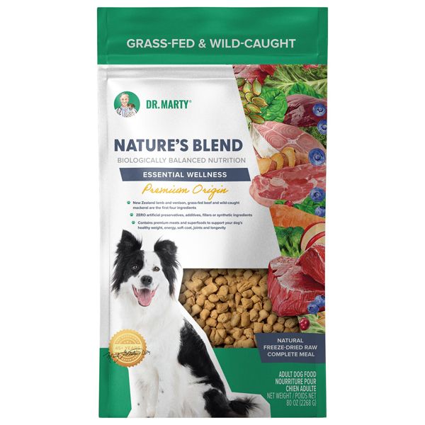 Dr. Marty Nature's Blend Premium Origin Freeze Dried Dog Food - 80 oz