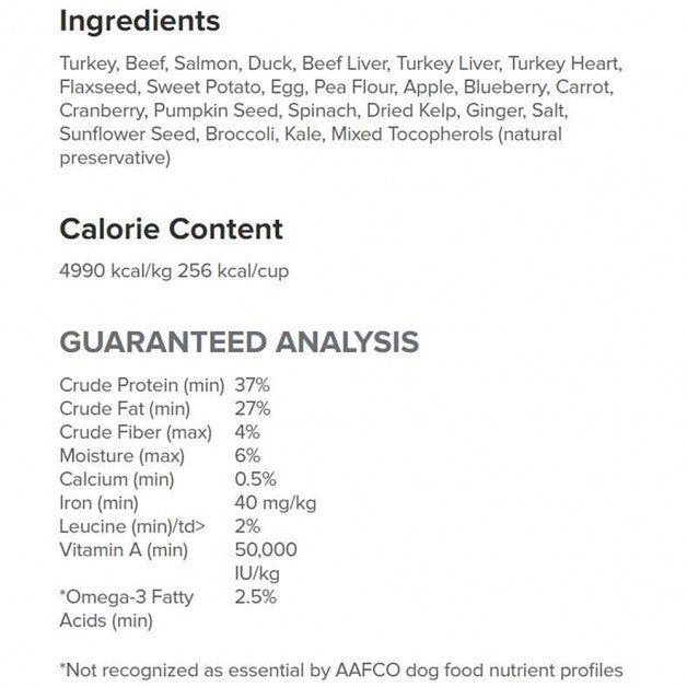 Dr. Marty Nature's Blend Small Breed Freeze-Dried Raw Dog Food, 6 oz