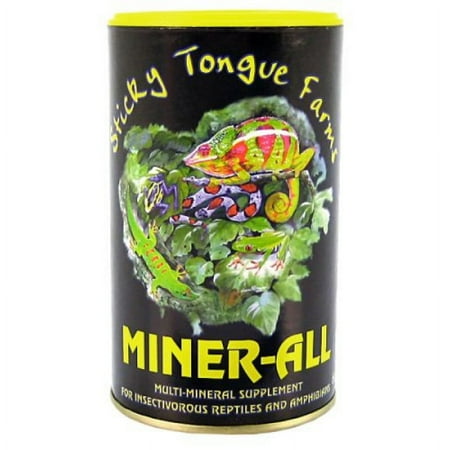 Miner-All Calcium/Mineral Supplement, Indoor, 6 oz - Reptile Food