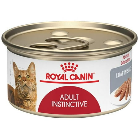 Royal Canin Feline Health Nutrition Adult Instinctive Loaf in Sauce Wet Cat Food, 3 oz Can