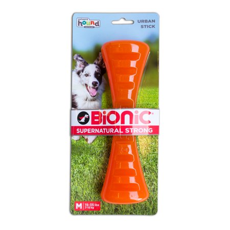 Bionic by Outward Hound Urban Stick Durable Dog Chew Toy,...