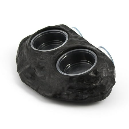 Pangea Ultimate Gecko Ledge - Suction Cup Feeder for Geckos, Lizards, Reptiles