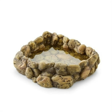 Exo Terra Corner Water Dish - Large Reptile Bowl