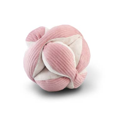 Snugarooz Try Me Knot Rope Ball Dog Toy - 7 inch, Pastel Knots Chew Toy