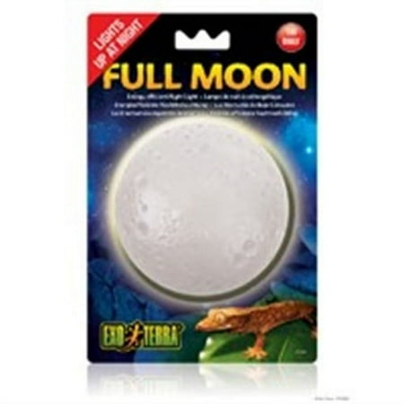 Exo Terra Full Moon Night Light - Terrarium LED Moonlight Simulator
