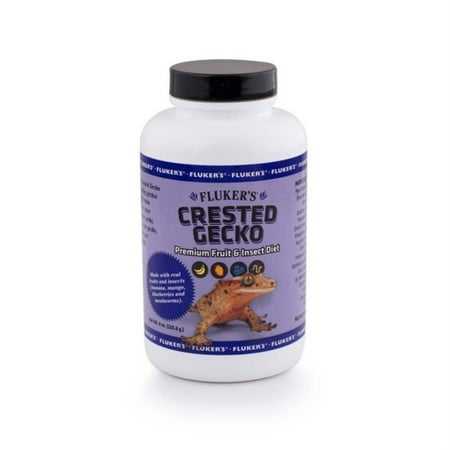 Fluker's Premium Crested Gecko Diet - Fruit & Insect Supplement - 8 oz