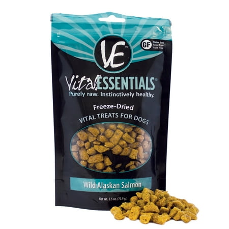 Vital Essentials Dog Freeze-Dried Wild Salmon Treat 2.5oz