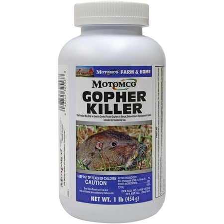 Motomco Farm & Home Outdoor Gopher Killer  1 lb