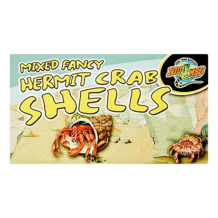 Zoo Med Fancy Hermit Crab Shells - Assorted Sizes & Styles - (24 Count Display)