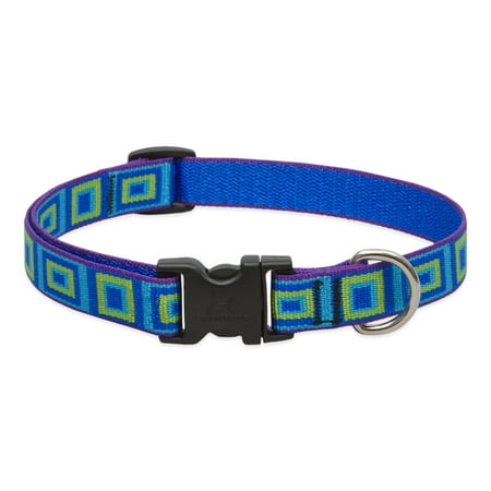 LupinePet Originals 3/4" Sea Glass Dog Collar, Adjustable 13-22"