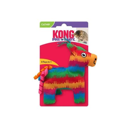 Kong Pulz A Partz Pinata 3-in-1 Cat Toy with Catnip, Rattle, & Hidden Toys