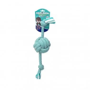 Mammoth Flossy Chews Extra Fresh Monkey Fist Rope Ball Dog Toy Large 18