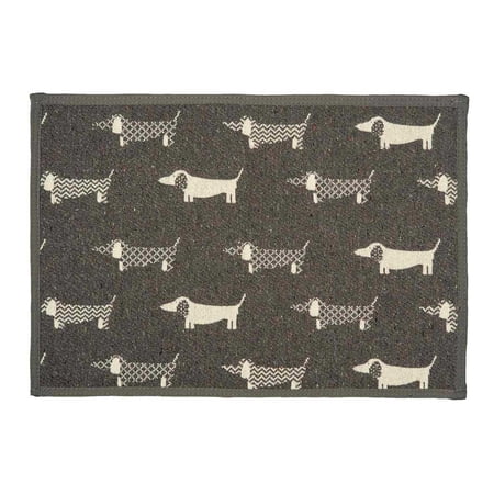 Loving Pets Bella Fashion Mat  Multi-Color Pups Design  1...
