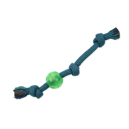 Mammoth Braidys Tug with TPR Ball Dog Toy - Large 20" - Assorted Colors