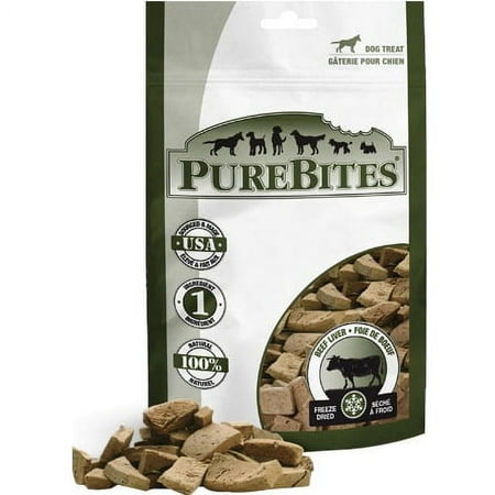 PureBites Beef Liver Freeze Dried Dog Treats - 16.6 oz, 1 Ingredient, Made in USA