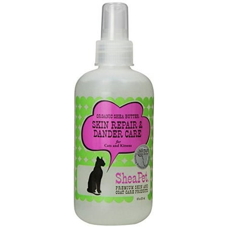 Earthbath Shea Butter Skin Repair Spray for Cats, 8 Fluid...