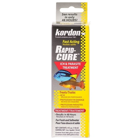 Kordon Rapid Cure Ich & Parasite Treatment 4 oz - (Treats...