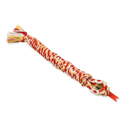 Mammoth Snakebiter Shorty Dog Toy - 18 inch Rope Toy for Medium Dogs - Durable & Interactive