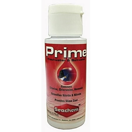 Seachem Prime Water Conditioner - 50 mL - Freshwater & Saltwater Aquarium