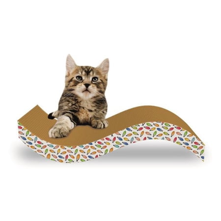 Indipets Shallow Wave Cat Scratcher