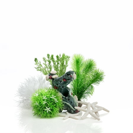 biOrb Decor Set 15L Flower Garden Aquarium Ornament Pack - 4 Piece Kit