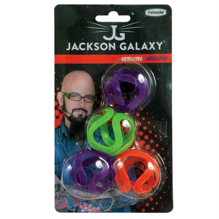 Jackson Galaxy Petmate Satellites Cat Toy  4 count