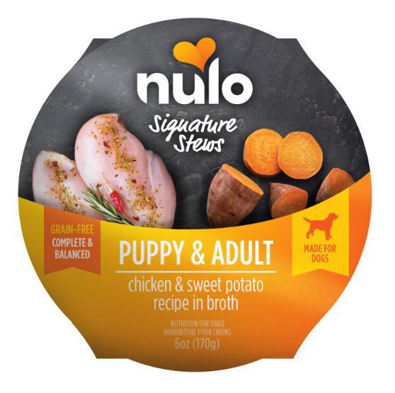Nulo Signature Stew Chicken & Sweet Potato in Broth for Dog & Puppy, 6 oz.