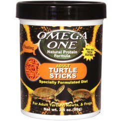 Omega One Adult Turtle Sticks - Floating Formula, 6.5 oz (184g)
