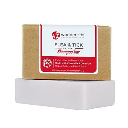 Wondercide, Natural Shampoo Bar Flea & Tick, 4.3 oz