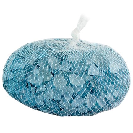 Aquarium Sea Glass Decor (Cold Blue 4lbs)
