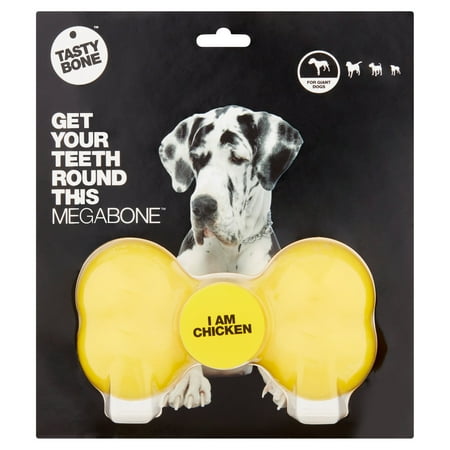 TastyBone I Am Chicken Dog Bone Toy, Extra Large