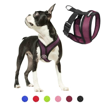 Gooby Comfort X Head-In Dog Harness - Purple, Large - No-Pull, Choke-Free Patented Design