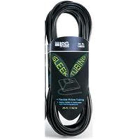 Lee's Sleek Black Airline Tubing - 25 Foot Aquarium Air Pump Hose, Standard 3/16" Diameter