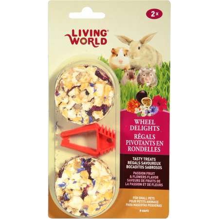Living World Wheel Delights  Passion Fruits/Flowers  2-pack