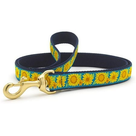 Up Country Sunflower Dog Lead - 6 ft Long